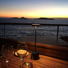 Luminária Abajur de Mesa Recarregável Sem Fio LED Touch Decorativa Premium