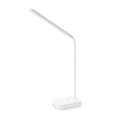 Luminária de Mesa LED Recarregável 360° com Luz Ajustável e Design Moderno