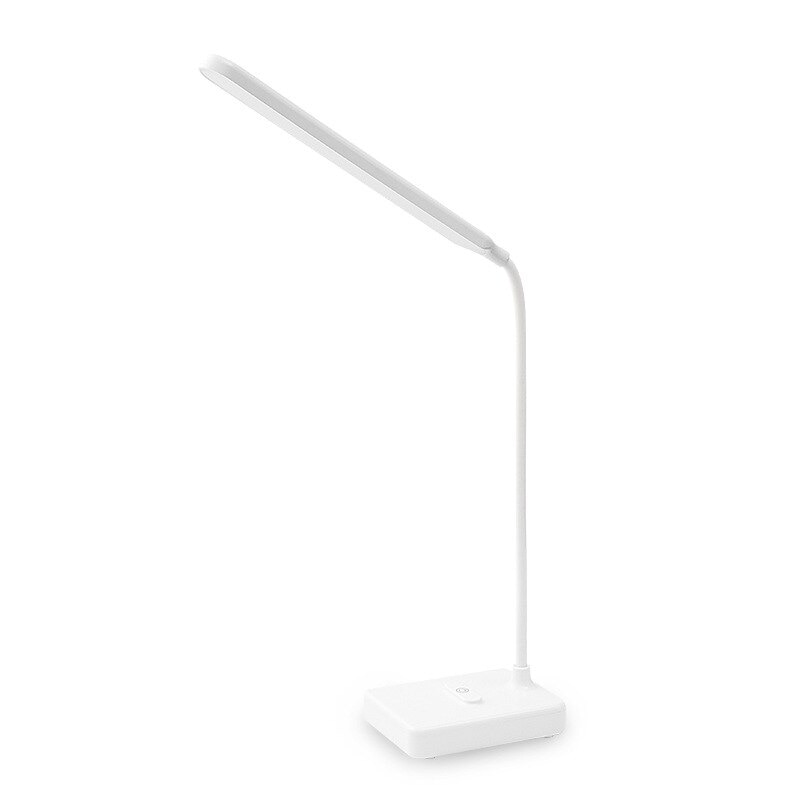 Luminária de Mesa LED Recarregável 360° com Luz Ajustável e Design Moderno