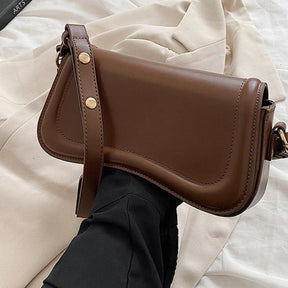 Bolsa Feminina Luxo Elegante Alça Dupla Couro Sintético Cores Modernas Versátil
