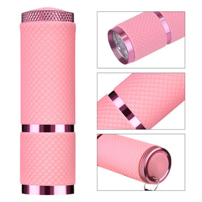 Mini Secador de Esmalte Portátil UV LED Rápido para Unhas Perfeitas Instantaneamente