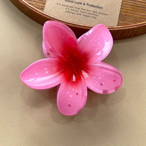 Prendedor de Cabelo Piranha Floral Blogueira Elegante Praia Verão Design Exclusivo