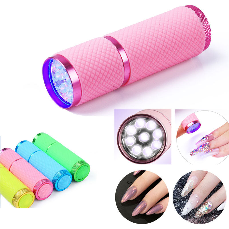 Mini Secador de Esmalte Portátil UV LED Rápido para Unhas Perfeitas Instantaneamente