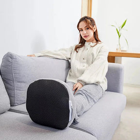 Aquecedor de Pés Elétrico CozyFeet: Conforto Supremo, Alívio Rápido do Frio, Macio e Seguro