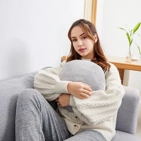 Aquecedor de Pés Elétrico CozyFeet: Conforto Supremo, Alívio Rápido do Frio, Macio e Seguro