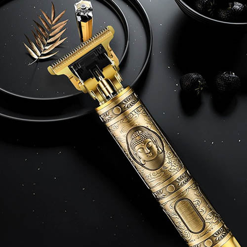 Barbeador Elétrico Profissional Recarregável Sem Fio - Precisão Dragão para Cortes Perfeitos