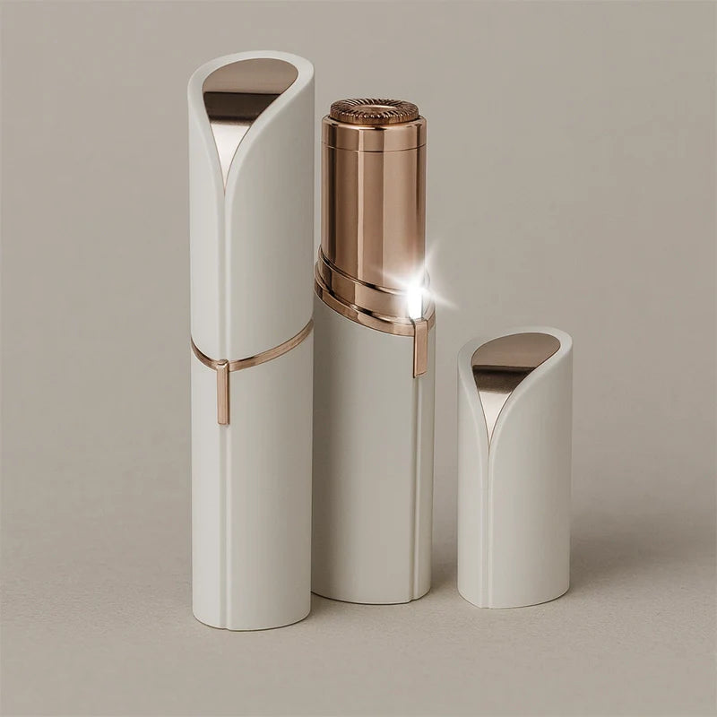 Depilador Facial SkinGlam Portátil: Remoção Indolor e Discreta para Buço e Rosto