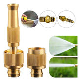 Bico Pistola Mangueira TurboJet: Jato Alta Pressão Ajustável para Limpeza Versátil