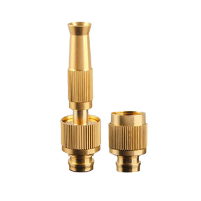 Bico Pistola Mangueira TurboJet: Jato Alta Pressão Ajustável para Limpeza Versátil