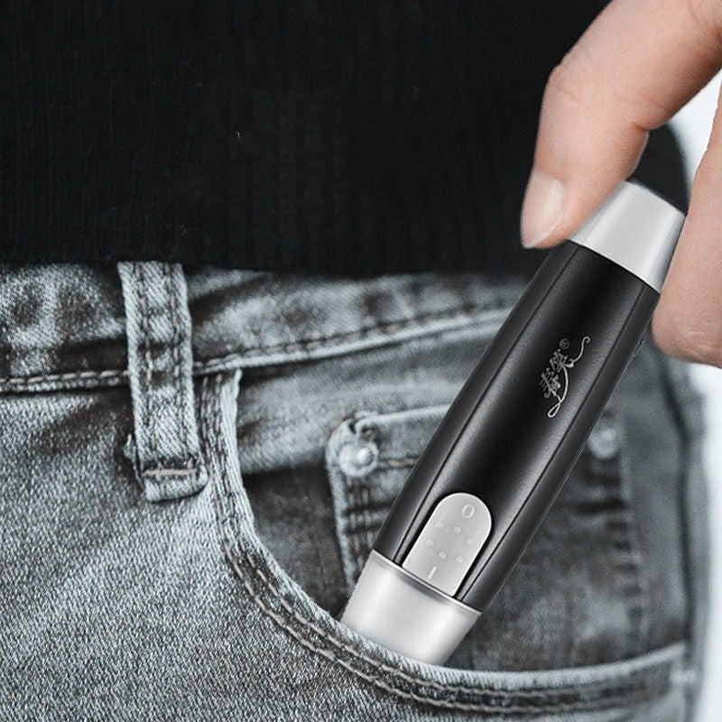 Aparador de Pêlos Portátil USB: Depilação Facial Rápida, Indolor e Eficaz