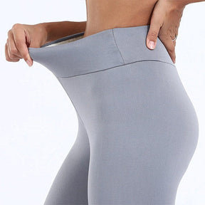 Calça Legging Peluciada Térmica Feminina Forrada Lã Inverno Conforto Estilo Quentinha