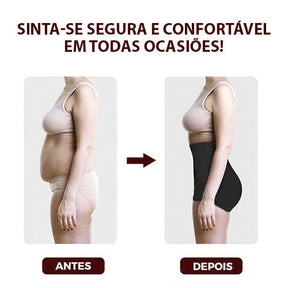 Cinta Modeladora Discreta Confortável Calcinha Realça Curvas Sem Marcar