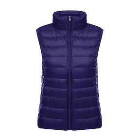 Colete Puffer Feminino Leve Premium: Quentinho, Corta-Vento e Resistente à Água