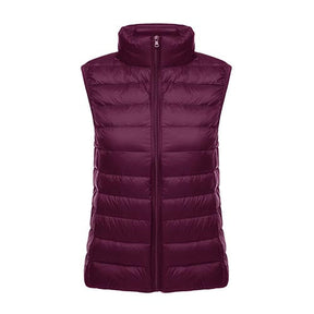 Colete Puffer Feminino Leve Premium: Quentinho, Corta-Vento e Resistente à Água