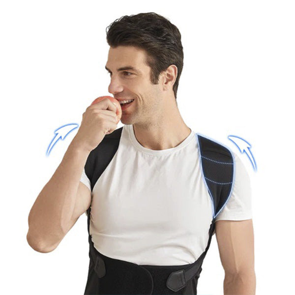 Corretor Postural Unissex Align Flex Premium para Alívio de Dor nas Costas