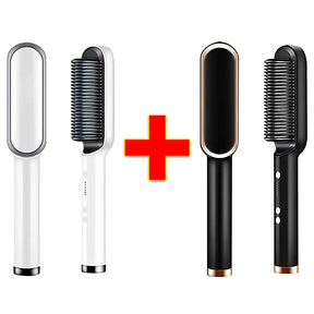 Escova Alisadora 5 em 1 MultiGlam Bivolt: Alisa, Modela, Reduz Frizz Instantaneamente