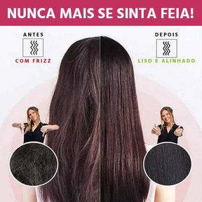 Escova MultiFlex 5 em 1: Alisa, Seca, Modela, Bivolt, Sem Frizz