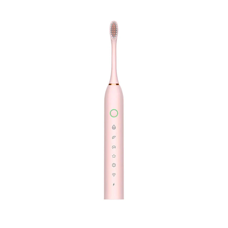 Escova Dental Elétrica Sônica PureFresh Recarregável Bivolt para Limpeza Profunda