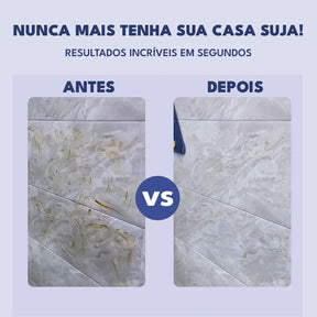 TriMop Esfregão Rodo Giratório 360° Triangular: Limpeza Profunda, Rápida e Eficiente