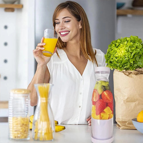 PowerBlend: Garrafa Liquidificador Portátil, Sucos, Shakes Frescos e Saudáveis