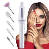 Lixa de Unha Elétrica Profissional Megapen 5 em 1 Sem Fio Portátil