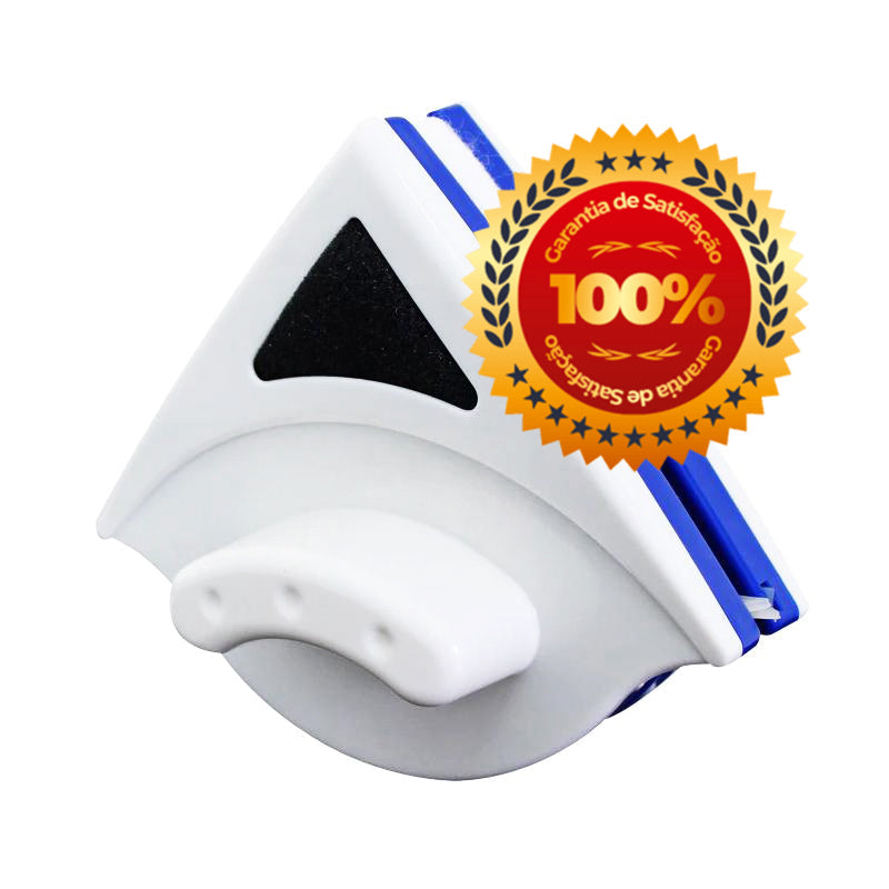 Mega Brush Limpador de Janelas Dupla Face: Vidros Brilhantes e Limpeza Rápida