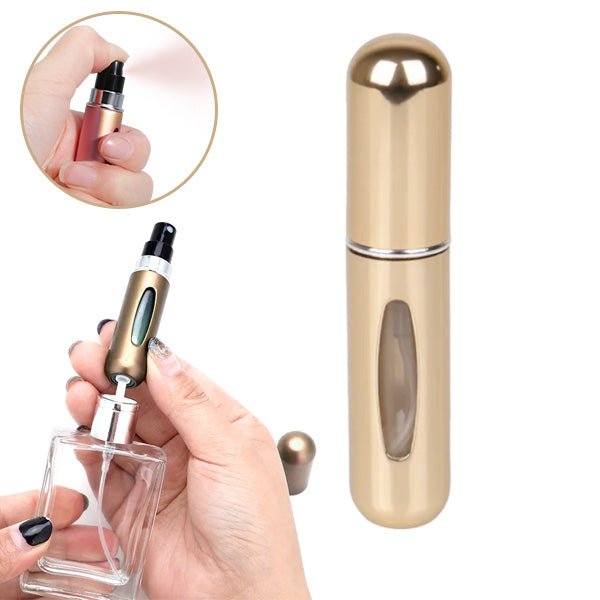 Mini Frasco de Perfume Recarregável 5ml: Elegância Portátil para sua Essência