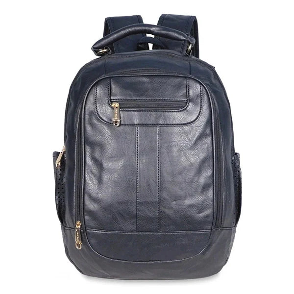 Mochila Feminina Lux Grande em Couro Sintético, Antifurto, Vários Compartimentos