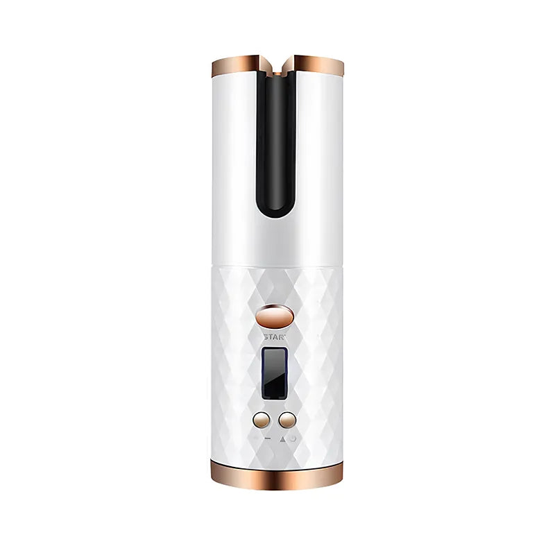 Modelador de Cachos TwistGlam Sem Fio Portátil Automático Recarregável - Cachos Perfeitos Duradouros