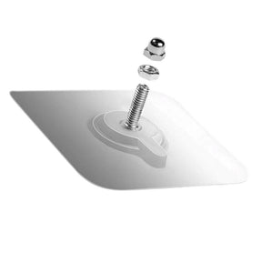 Ganchos Adesivos De Parede Ultra Fortes Kit 10 Peças Sem Furo Instalação Fácil