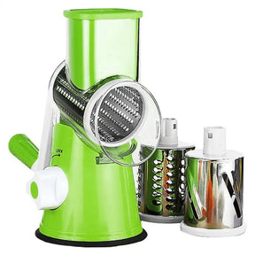 Ralador MultiCut 3 em 1: Fatiador de Legumes Rápido e Versátil