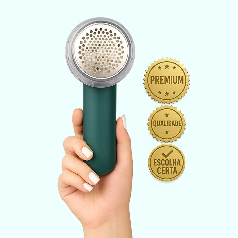 Removedor de Bolinhas Elétrico Sem Fio LintFree Portátil para Roupas e Tecidos