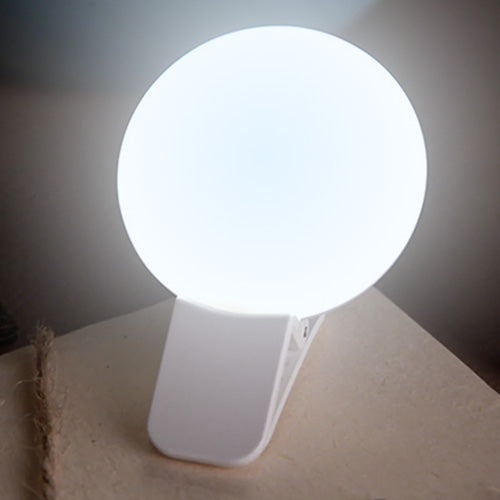 Anel de Luz LED Recarregável com Clipe para Celular: Selfie e Vídeo Perfeitos!