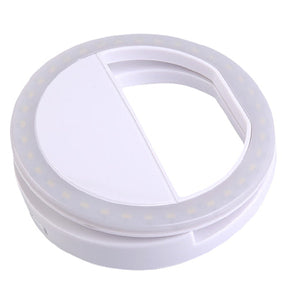 Ring Light Mobile Lumos Portátil para Celular Tablet: Iluminação Selfie Perfeita