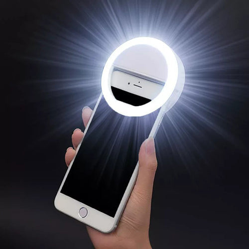 Ring Light Lumos Portátil para Celular e Tablet: Iluminação Perfeita